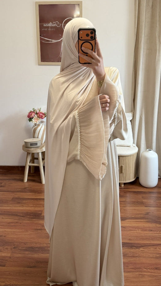 Abaya Hawwa taupe